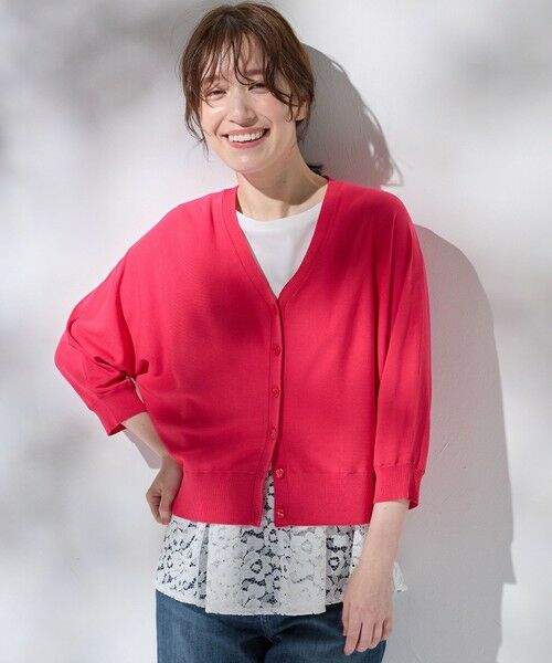 ANY / エニィ カーディガン・ボレロ | 【接触冷感/UVカット/抗菌防臭/手洗い可/アンチピリング】ファンクションカーディガン | 詳細13