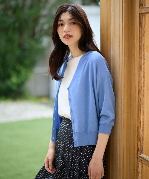 ANY / エニィ カーディガン・ボレロ | 【接触冷感/UVカット/抗菌防臭/手洗い可/アンチピリング】ファンクションカーディガン | 詳細14