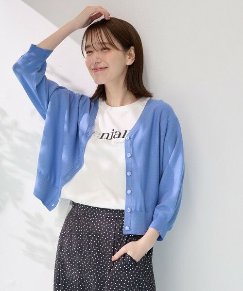 ANY / エニィ カーディガン・ボレロ | 【接触冷感/UVカット/抗菌防臭/手洗い可/アンチピリング】ファンクションカーディガン | 詳細22