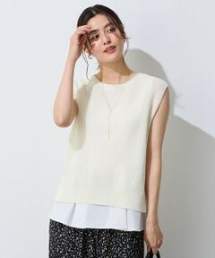 ANY / エニィ ニット・セーター | 【洗濯機可/アンチピリング】ギマノースリーブニット