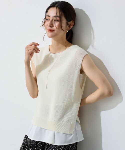 ANY / エニィ ニット・セーター | ギマノースリーブニット | 詳細1