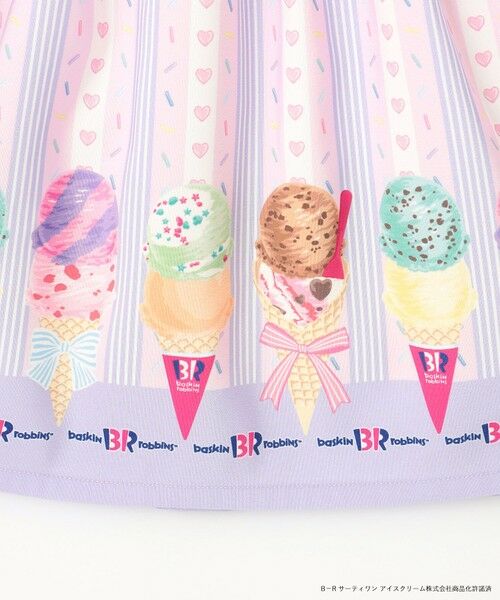 ANY / エニィ ロング・マキシ丈ワンピース | 【any FAM×サーティワン アイスクリーム】ストライプ ワンピース | 詳細20