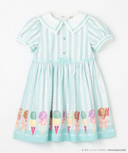 ANY / エニィ ロング・マキシ丈ワンピース | 【any FAM×サーティワン アイスクリーム】ストライプ ワンピース | 詳細3