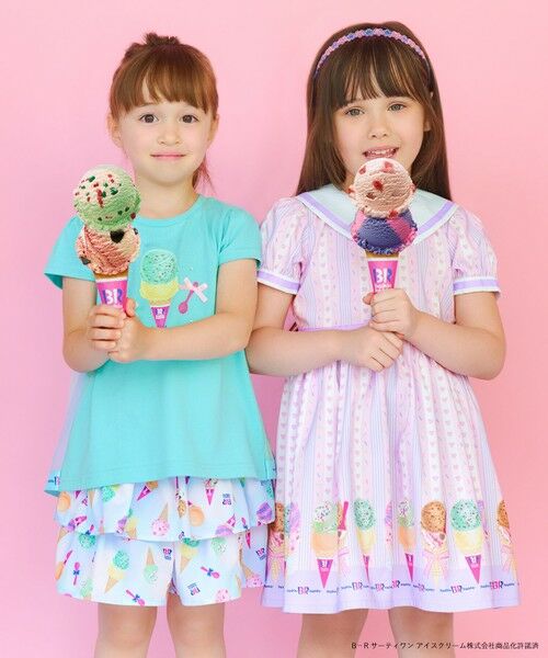 ANY / エニィ その他パンツ | 【any FAM×サーティワン アイスクリーム】フレーバー 総柄キュロット | 詳細7