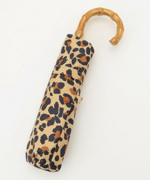 ANY / エニィ 傘 | 【晴雨兼用】バンブーハンドル折りたたみ傘 | 詳細1