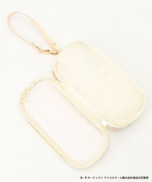 ANY / エニィ ポーチ | 【any FAM×サーティワン アイスクリーム】クリアポーチ | 詳細2