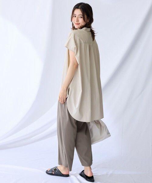 ANY / エニィ シャツ・ブラウス | ラメストライプ半袖シャツブラウス | 詳細5