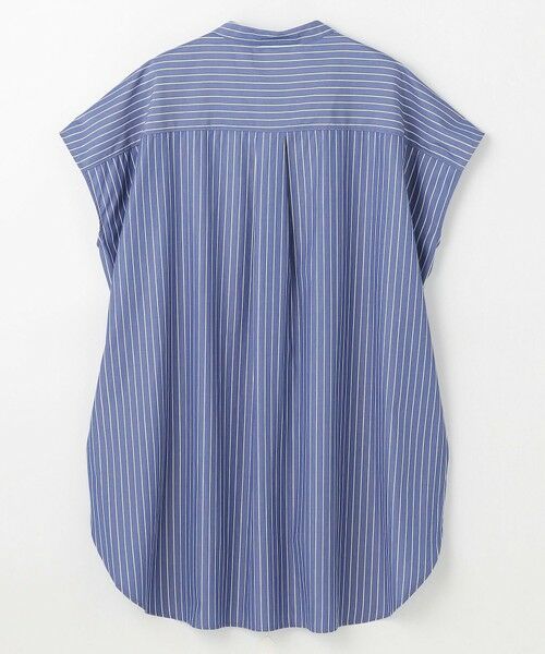ANY / エニィ シャツ・ブラウス | ラメストライプ半袖シャツブラウス | 詳細13