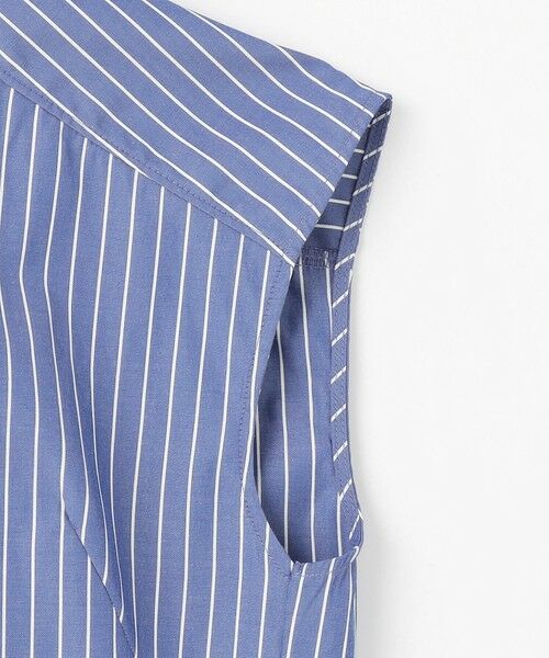 ANY / エニィ シャツ・ブラウス | ラメストライプ半袖シャツブラウス | 詳細17