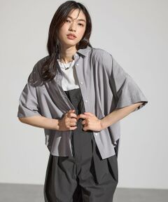 ANY / エニィ シャツ・ブラウス | 【接触冷感/UVカット/抗菌防臭/速乾】エニィファンクション半袖シャツブラウス