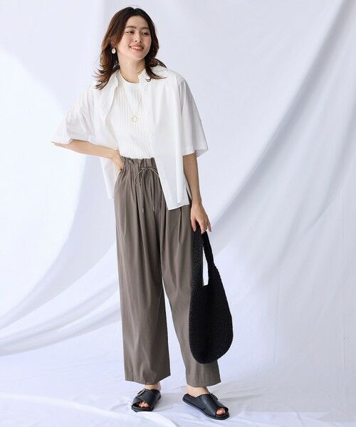 ANY / エニィ シャツ・ブラウス | 【接触冷感/UVカット/抗菌防臭/速乾】エニィファンクション半袖シャツブラウス | 詳細9