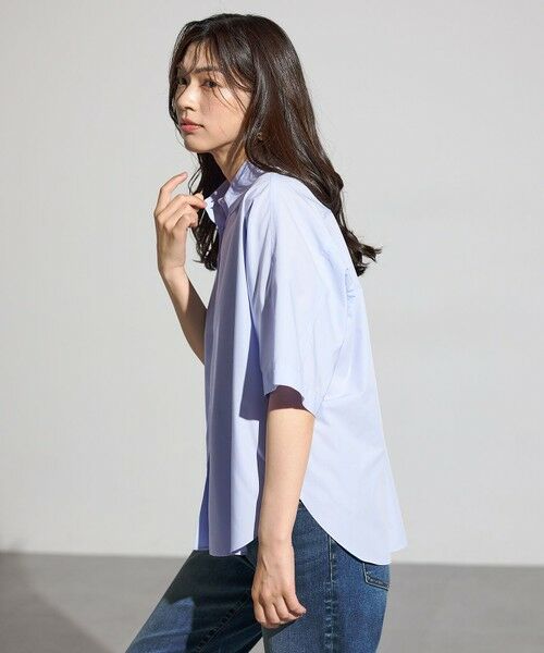 ANY / エニィ シャツ・ブラウス | 【接触冷感/UVカット/抗菌防臭/速乾】エニィファンクション半袖シャツブラウス | 詳細12