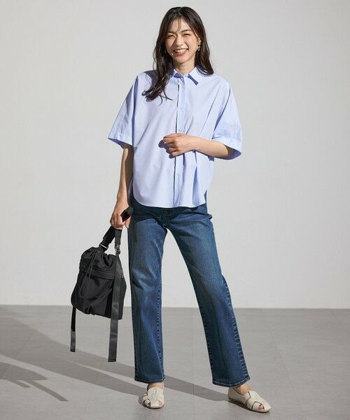 ANY / エニィ シャツ・ブラウス | 【接触冷感/UVカット/抗菌防臭/速乾】エニィファンクション半袖シャツブラウス | 詳細13