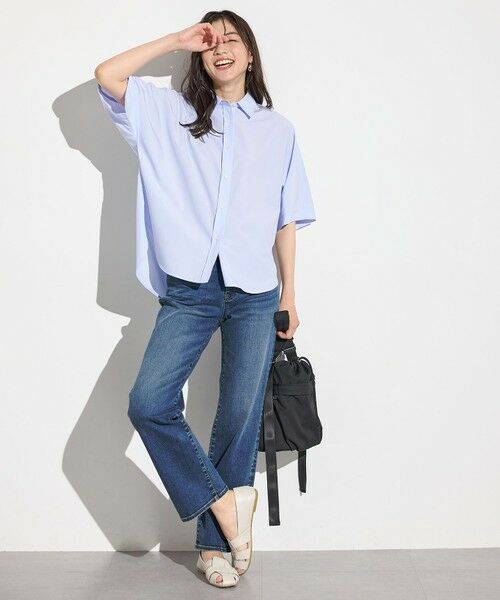 ANY / エニィ シャツ・ブラウス | 【接触冷感/UVカット/抗菌防臭/速乾】エニィファンクション半袖シャツブラウス | 詳細14