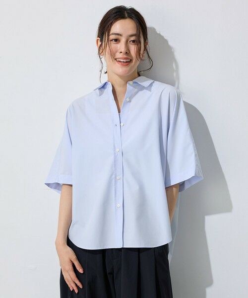 ANY / エニィ シャツ・ブラウス | 【接触冷感/UVカット/抗菌防臭/速乾】エニィファンクション半袖シャツブラウス | 詳細16