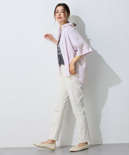 ANY / エニィ シャツ・ブラウス | 【接触冷感/UVカット/抗菌防臭/速乾】エニィファンクション半袖シャツブラウス | 詳細24