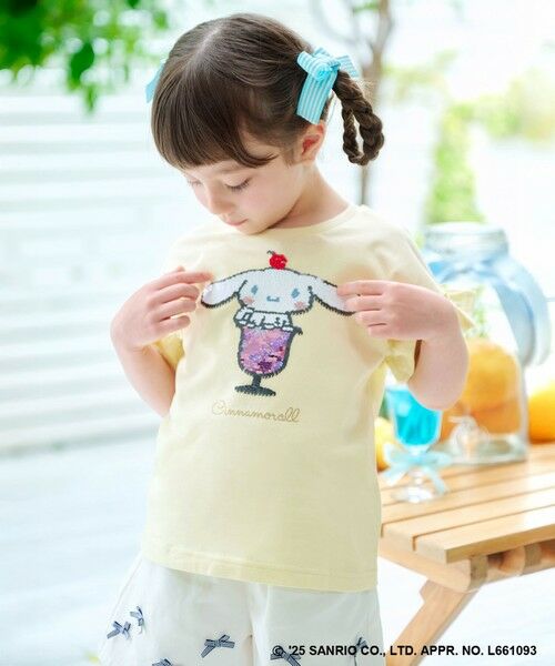 ANY / エニィ カットソー | 【any FAM ×サンリオキャラクターズ】ミラクルスパンコール Tシャツ | 詳細7