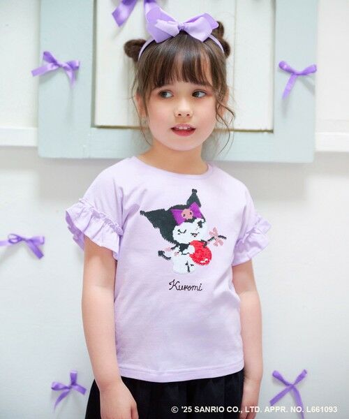 ANY / エニィ カットソー | 【any FAM ×サンリオキャラクターズ】ミラクルスパンコール Tシャツ | 詳細25