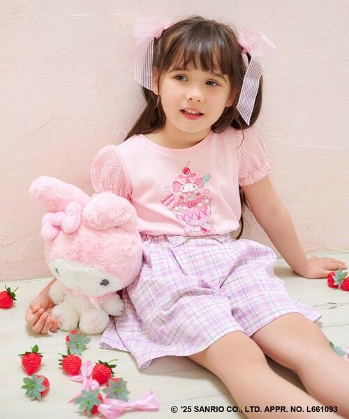 ANY / エニィ カットソー | 【any FAM ×サンリオキャラクターズ】パフスリーブ Tシャツ | 詳細13