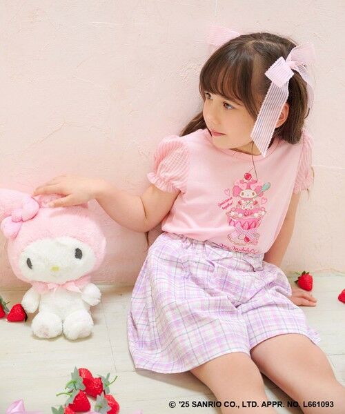 ANY / エニィ カットソー | 【any FAM ×サンリオキャラクターズ】パフスリーブ Tシャツ | 詳細14