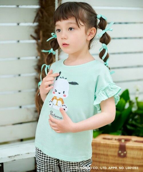 ANY / エニィ カットソー | 【any FAM ×サンリオキャラクターズ】ミラクルスパンコール Tシャツ | 詳細12