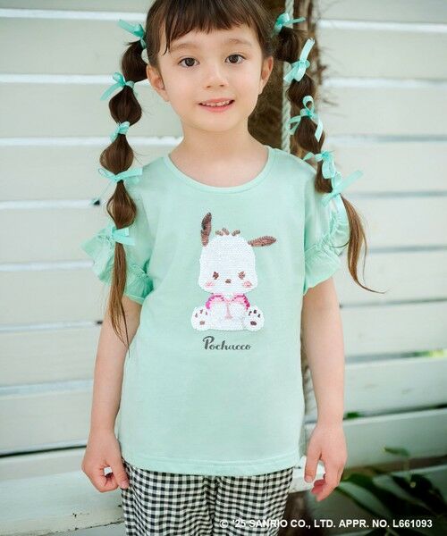 ANY / エニィ カットソー | 【any FAM ×サンリオキャラクターズ】ミラクルスパンコール Tシャツ | 詳細14