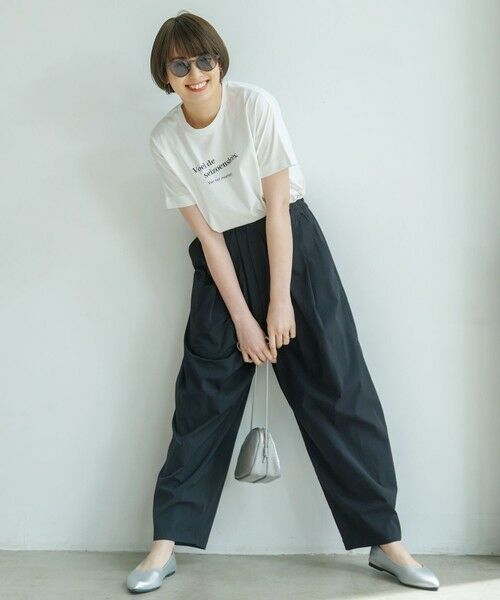 ANY / エニィ カットソー | 【洗濯機可/接触冷感/UVケア】エニィファンクションドルマンスリーブＴシャツ | 詳細1