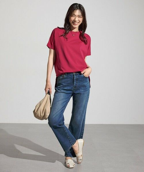 ANY / エニィ カットソー | 【洗濯機可/接触冷感/UVケア】エニィファンクションドルマンスリーブＴシャツ | 詳細11