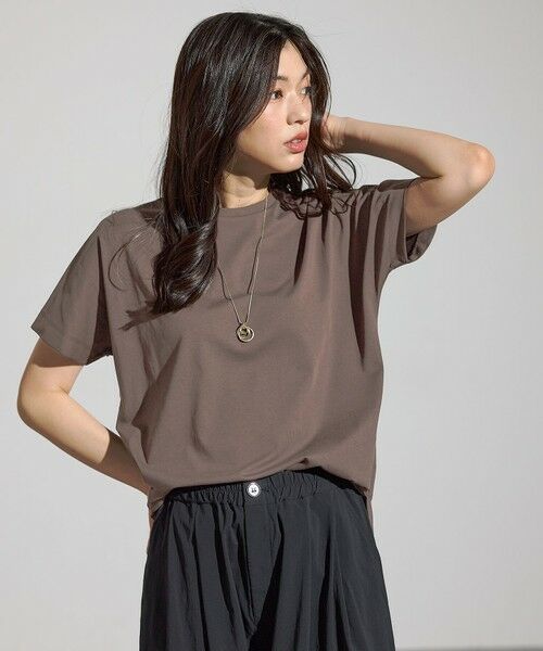 ANY / エニィ カットソー | 【洗濯機可/接触冷感/UVケア】エニィファンクションドルマンスリーブＴシャツ | 詳細18