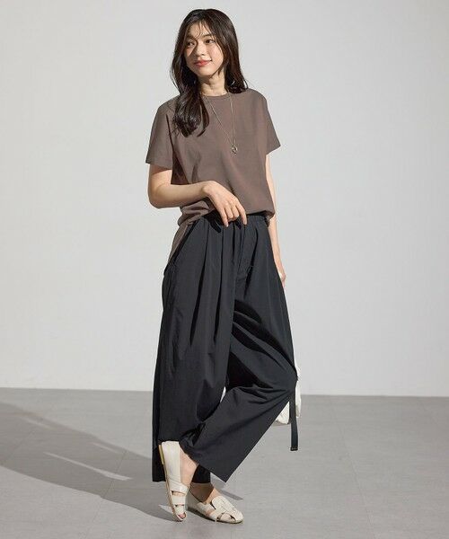 ANY / エニィ カットソー | 【洗濯機可/接触冷感/UVケア】エニィファンクションドルマンスリーブＴシャツ | 詳細20