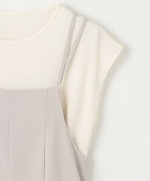 ANY / エニィ サロペット・オールインワン | 【2SET/洗濯機可】プルオーバー×キャミサロペットセット | 詳細10