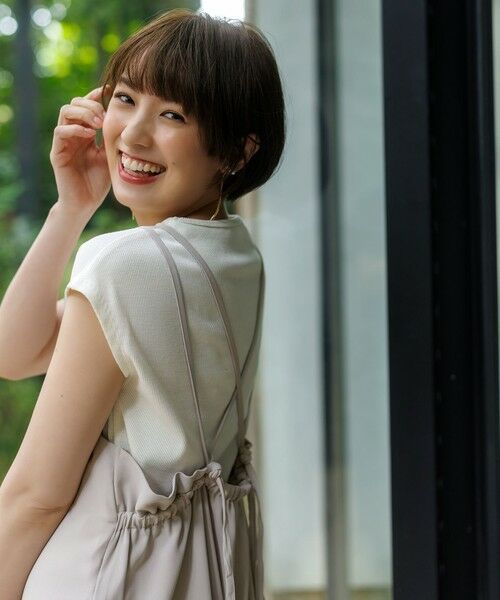 ANY / エニィ サロペット・オールインワン | 【2SET/洗濯機可】プルオーバー×キャミサロペットセット | 詳細2