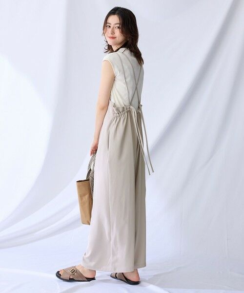 ANY / エニィ サロペット・オールインワン | 【2SET/洗濯機可】プルオーバー×キャミサロペットセット | 詳細5