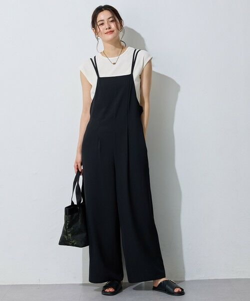 ANY / エニィ サロペット・オールインワン | 【2SET/洗濯機可】プルオーバー×キャミサロペットセット | 詳細23