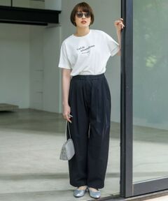 ANY / エニィ その他パンツ | 【洗濯機可/ウエストゴム】撥水バレルパンツ