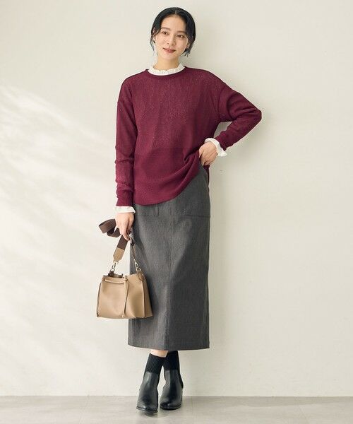 ANY / エニィ ピアス・イヤリング | ２連パールフープイヤリング(両耳用) | 詳細4