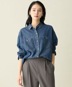 ANY / エニィ シャツ・ブラウス | オーバーデニムシャツ