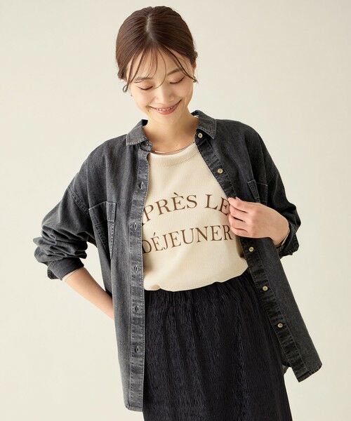 ANY / エニィ シャツ・ブラウス | オーバーデニムシャツ | 詳細7