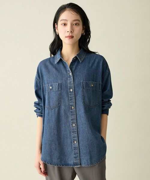 ANY / エニィ シャツ・ブラウス | オーバーデニムシャツ | 詳細11