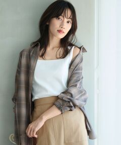 ANY / エニィ シャツ・ブラウス | オンブレーチェックオーバーシャツ