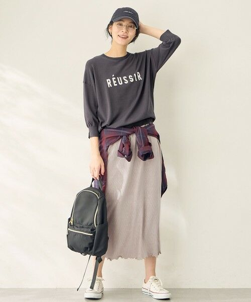 ANY / エニィ シャツ・ブラウス | オンブレーチェックオーバーシャツ | 詳細20