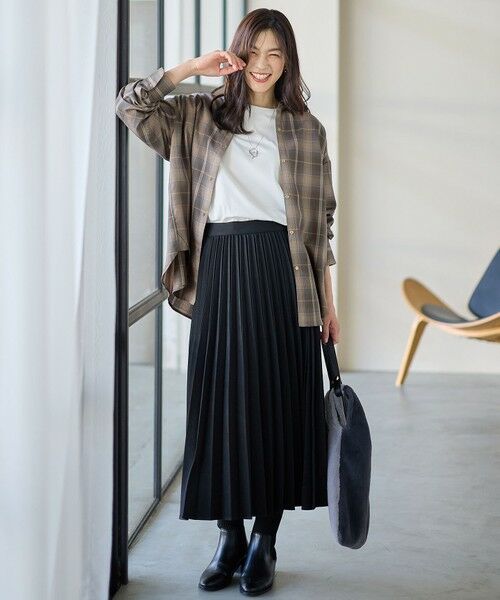 ANY / エニィ シャツ・ブラウス | オンブレーチェックオーバーシャツ | 詳細23