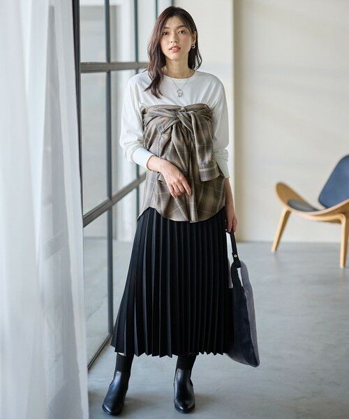 ANY / エニィ シャツ・ブラウス | オンブレーチェックオーバーシャツ | 詳細25