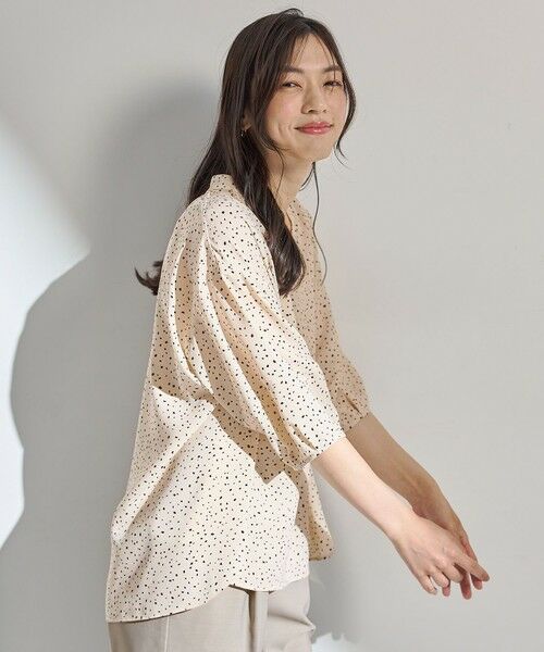 ANY / エニィ シャツ・ブラウス | 【洗濯機可】ドルマンスキッパードットブラウス | 詳細2