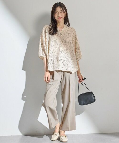ANY / エニィ シャツ・ブラウス | 【洗濯機可】ドルマンスキッパードットブラウス | 詳細3