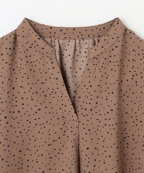 ANY / エニィ シャツ・ブラウス | 【洗濯機可】ドルマンスキッパードットブラウス | 詳細12