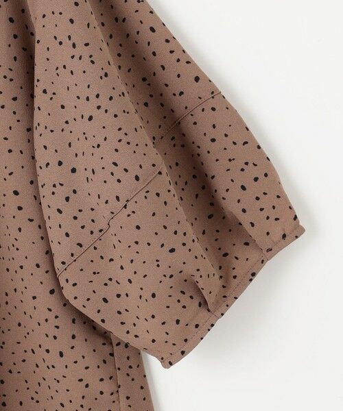 ANY / エニィ シャツ・ブラウス | 【洗濯機可】ドルマンスキッパードットブラウス | 詳細13