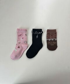 ANY / エニィ ソックス | 【3点セット】ソックス （おやつ）