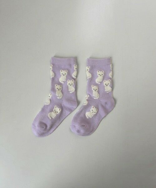 ANY / エニィ ソックス | 【3点セット】ソックス （ネコ・リボン） | 詳細1