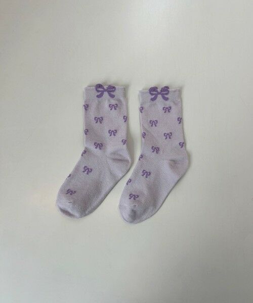 ANY / エニィ ソックス | 【3点セット】ソックス （ネコ・リボン） | 詳細3
